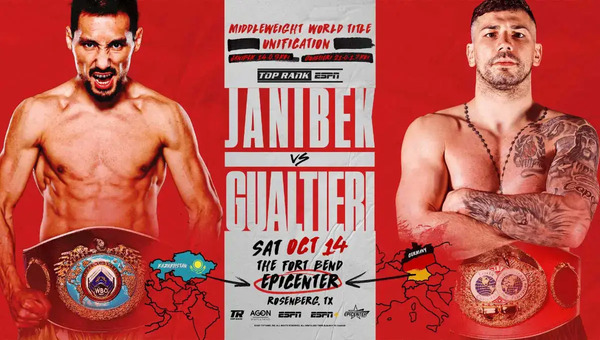 Janibek Alimkhanuly vs. Vincenzo Gualtieri